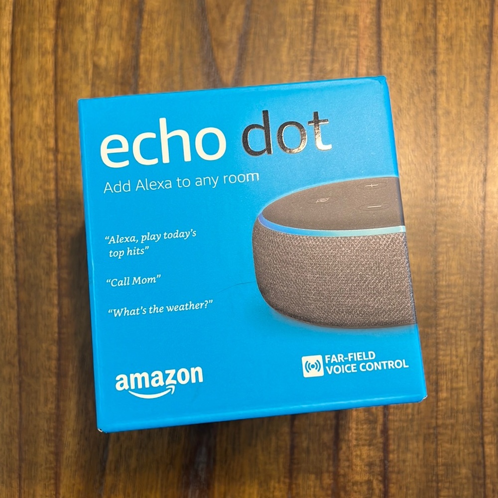 NIB Amazon Echo Dot (3rd Gen)